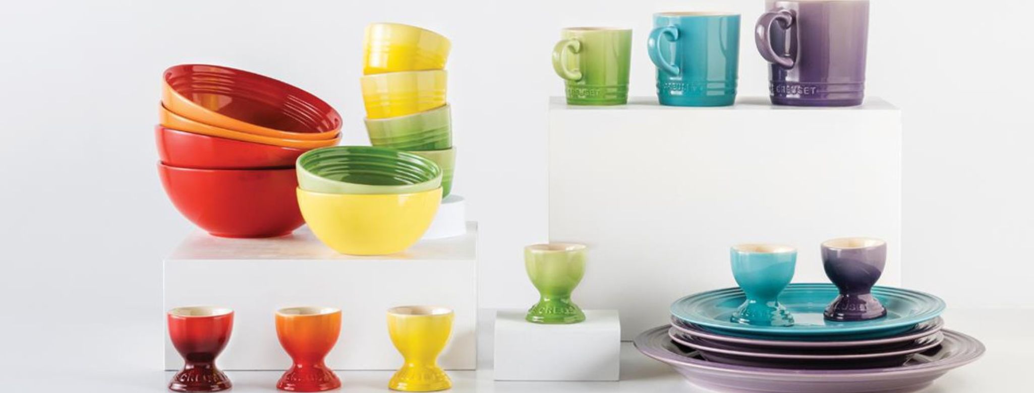 Le Creuset Stoneware Rainbow Set
