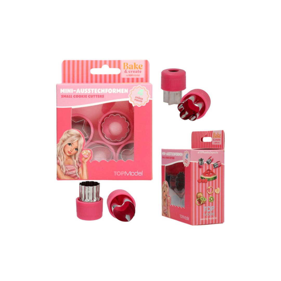 TOPModel Small Cookie Cutter 4-Piece Set