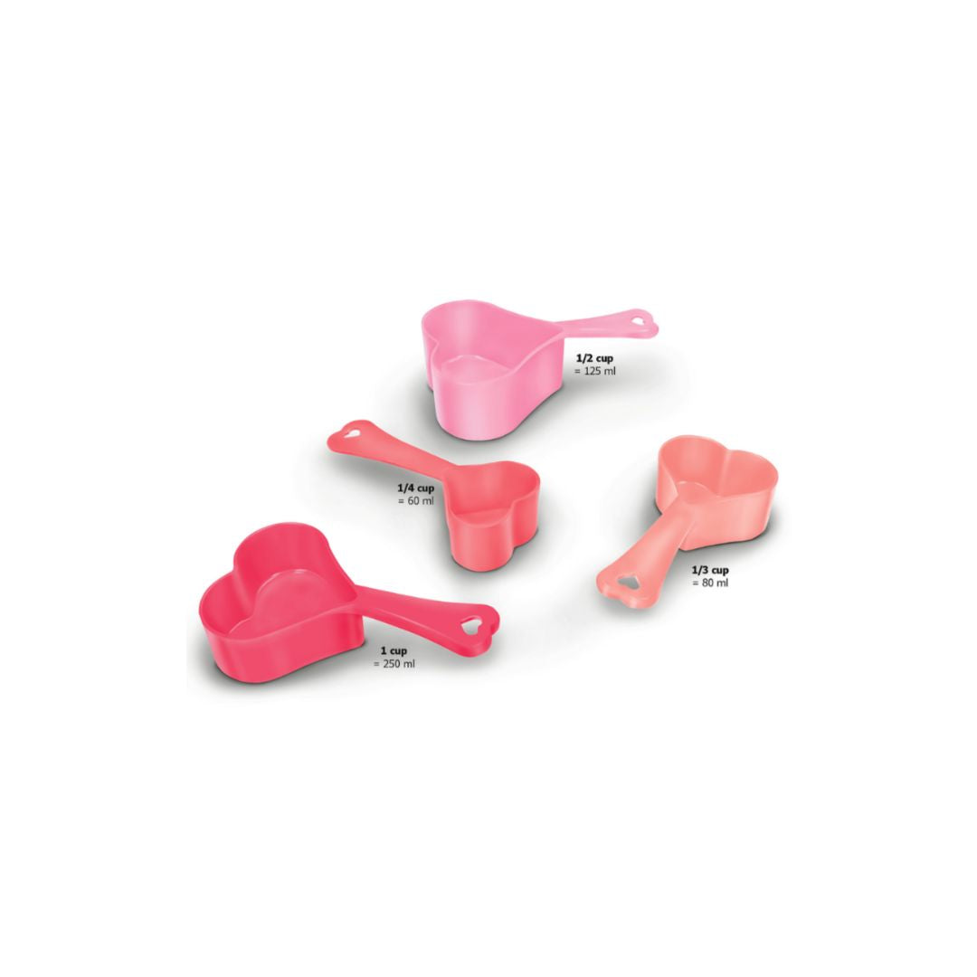 TOPModel Hearts Measuring Cup Set