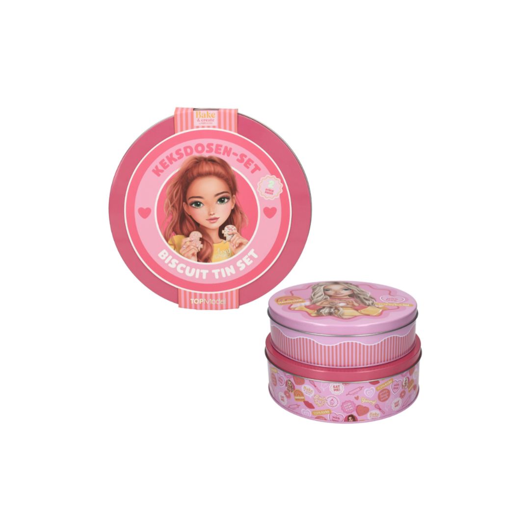 TOPModel Bake and Create Biscuit Tins Set 2 Pieces