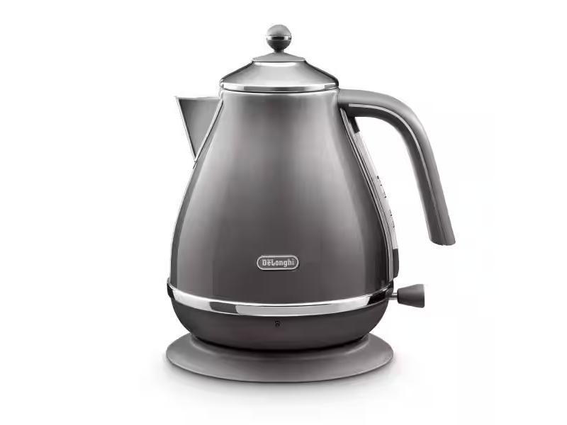 DELONGHI ICONA METALLICS GREY KTTLE | KBOT3001GY