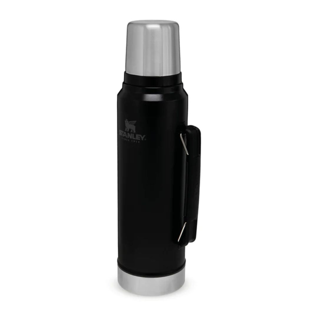 BUR CLASSIC VACUUM BOTTLE 1.0L MATTE BLACK