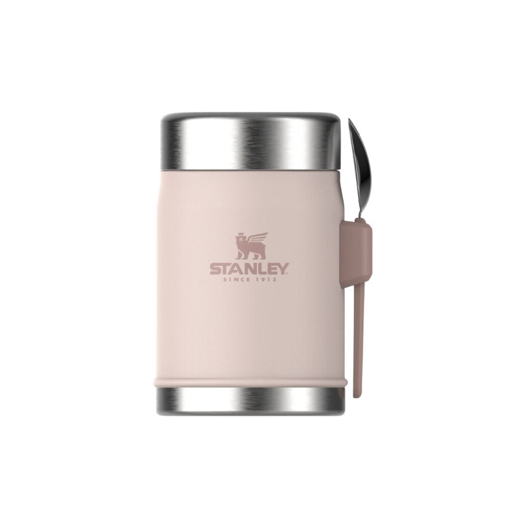 STANLEY LEGENDARY FOOD JAR & SPORK ROSE QUARTZ | 0.4L