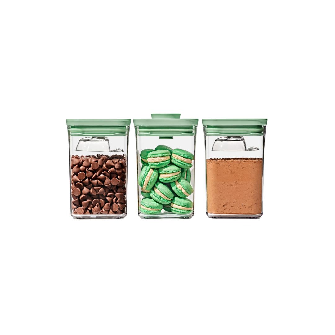 Oxo 3-Piece POP Container Set with Mini Scoops Limited Edition | Pistachio
