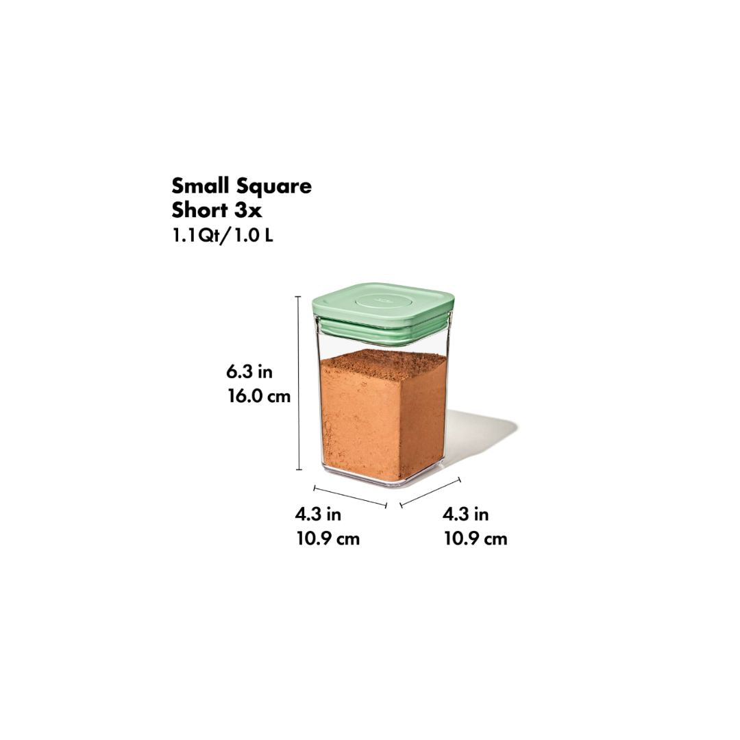 Oxo 3-Piece POP Container Set with Mini Scoops Limited Edition | Pistachio