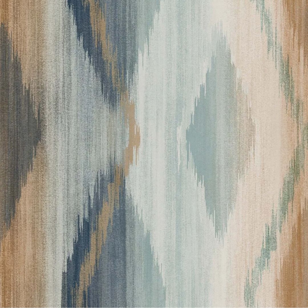 NEXT ABSTRACT IKAT ORANGE WALLPAPER