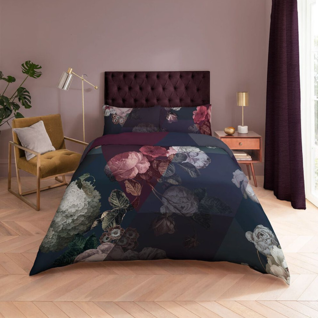 Graham & Brown Timepiece Amethystt Duvet Cover Set