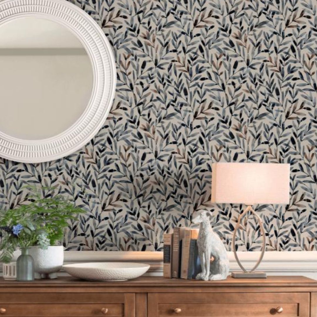 GRAHAM & BROWN NATURAL RUSTIC NEUTRAL WALLPAPER