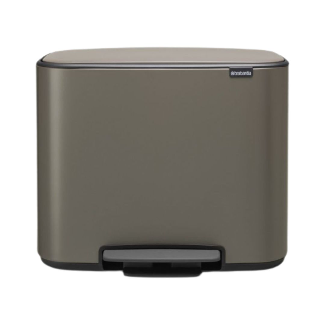 BRABANTIA BO 11-23L PEDAL BIN | PLATNIUM