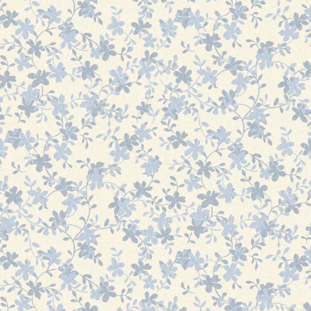 LAURA ASHLEY MISTERTON TRAIL PALE SEASPRAY BLUE WALLPAPER