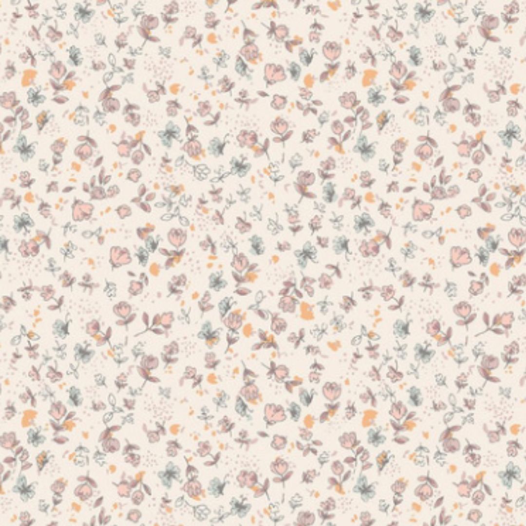 NEXT CALM DITSY FLORAL CREAM WALLPAPER