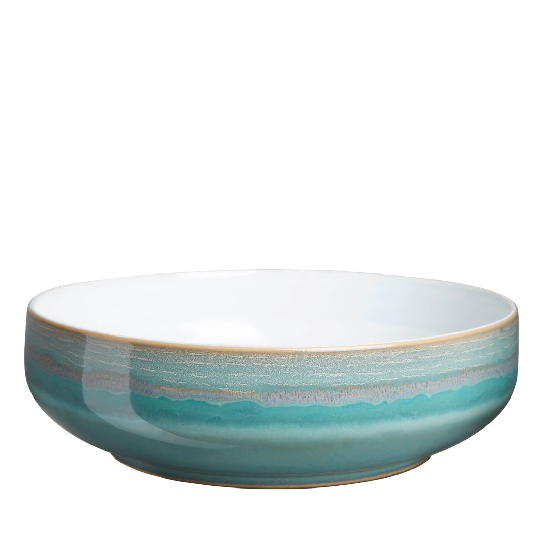 DENBY AZURE COAST SERVING BOWL