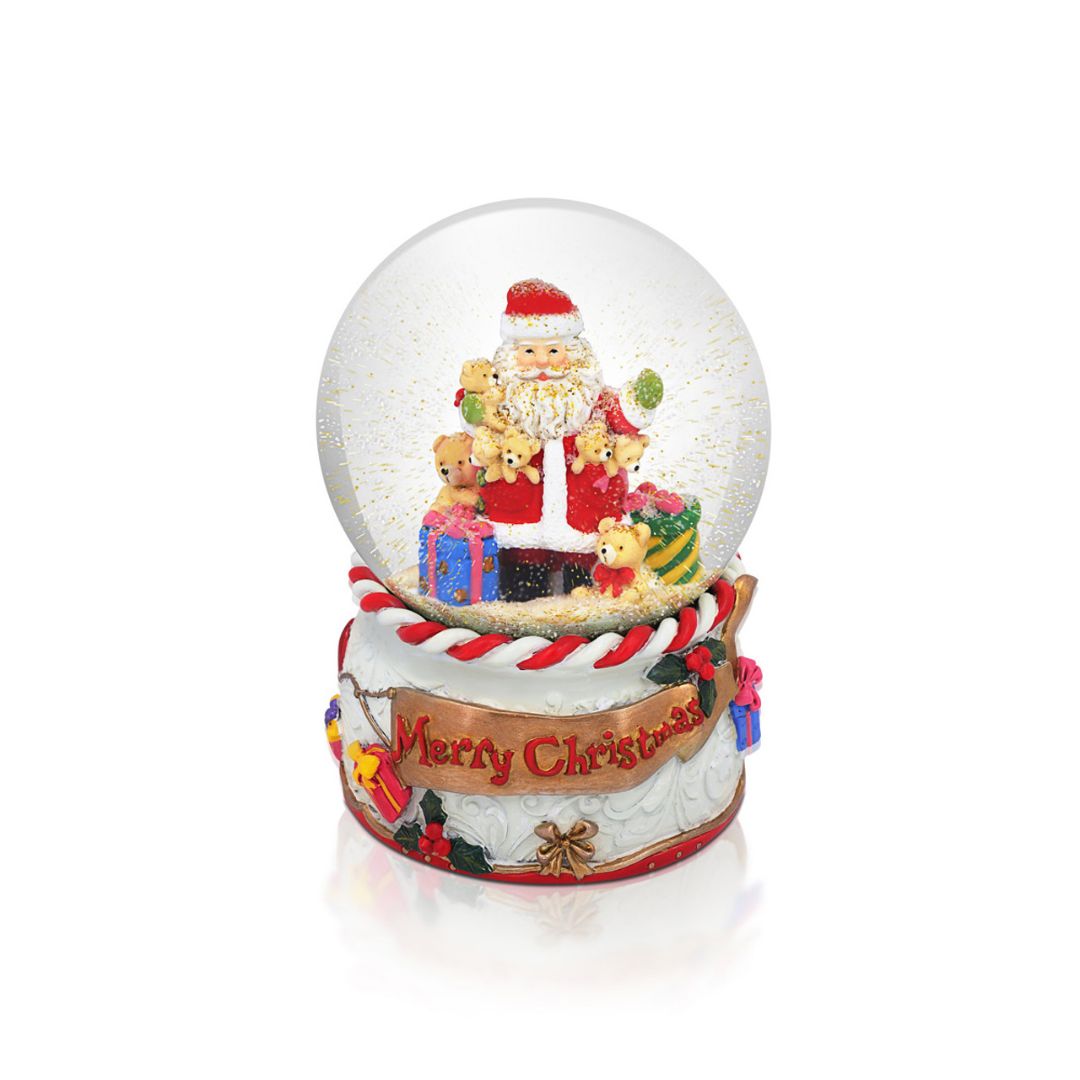 TIPPERARY CYRSTAL SANTA SNOWGLOBE