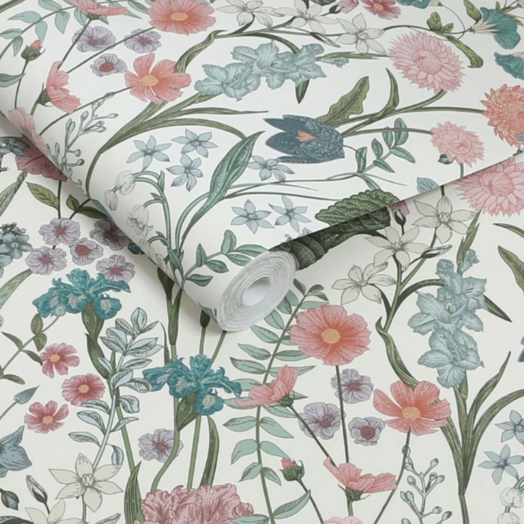 Next Day Botanical Floral Wallpaper