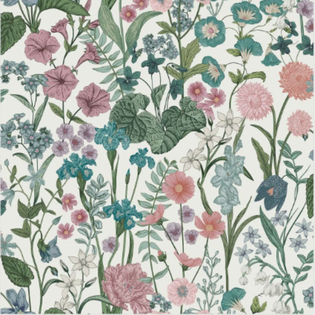 Next Day Botanical Floral Wallpaper