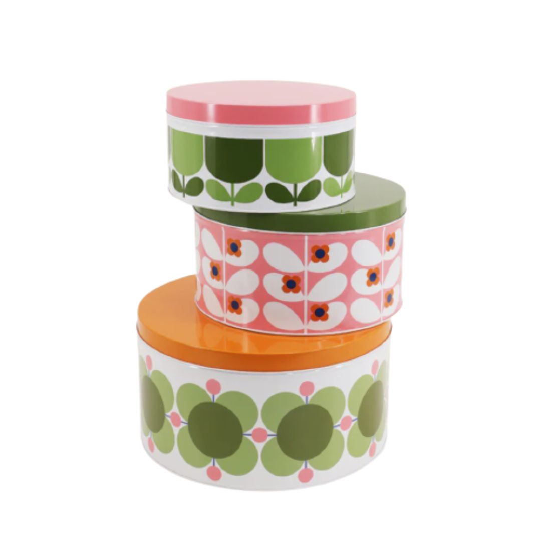 ORLA KIELY NESTING CAKE TINS