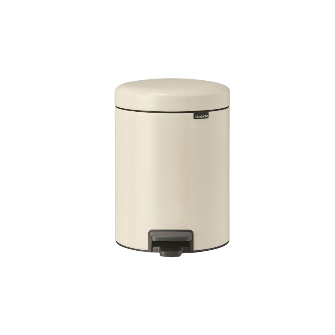 BRABANTIA PEDAL BIN NEWLCON SOFT BEIGE | 5LTR