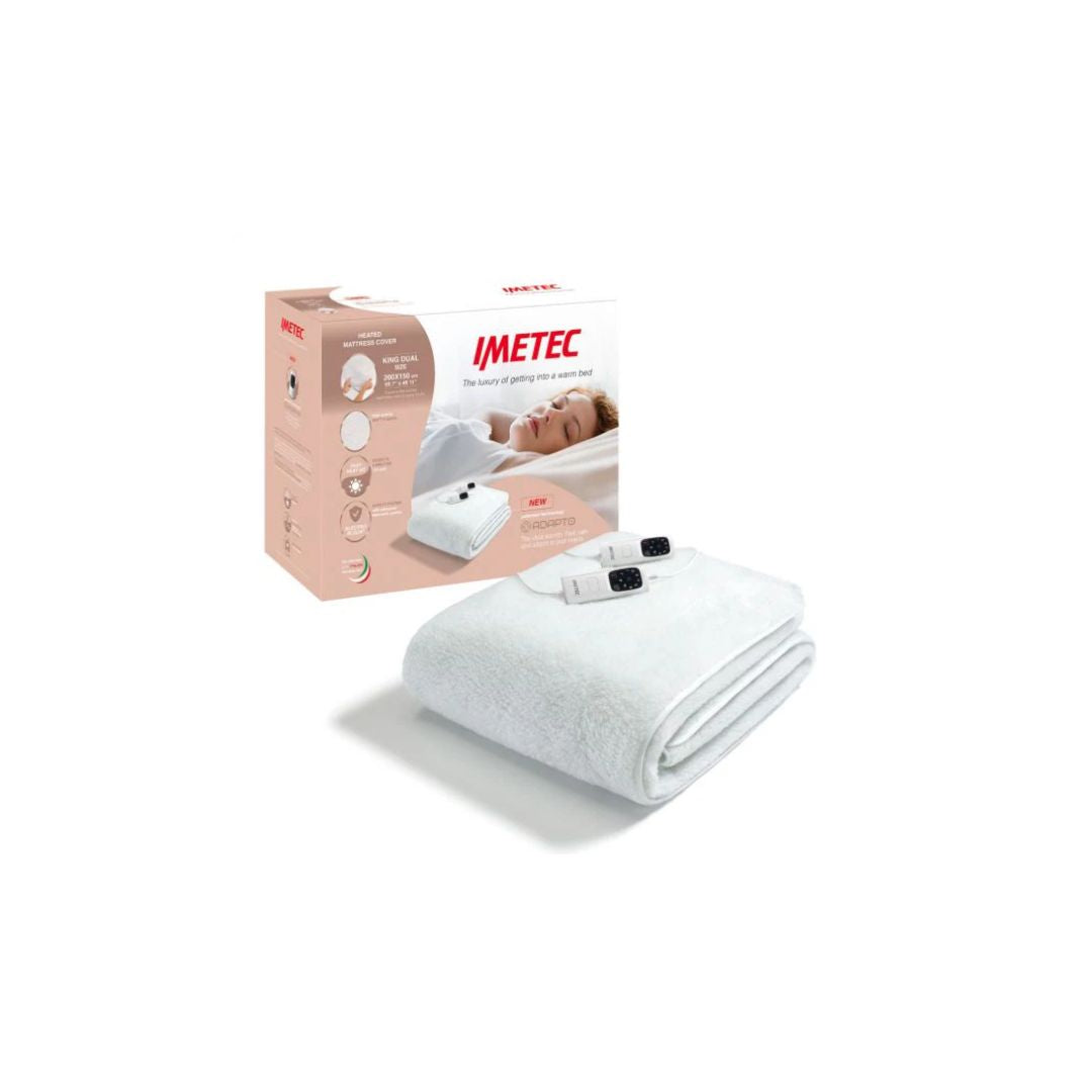 Imetec Adapto King Mattress Cover Dual Control Under Blanket | 16734