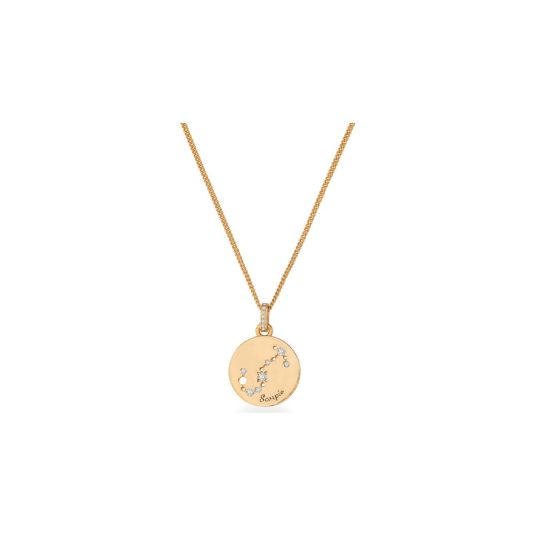 TIPPERARY ZODIAC GOLD PENDANT