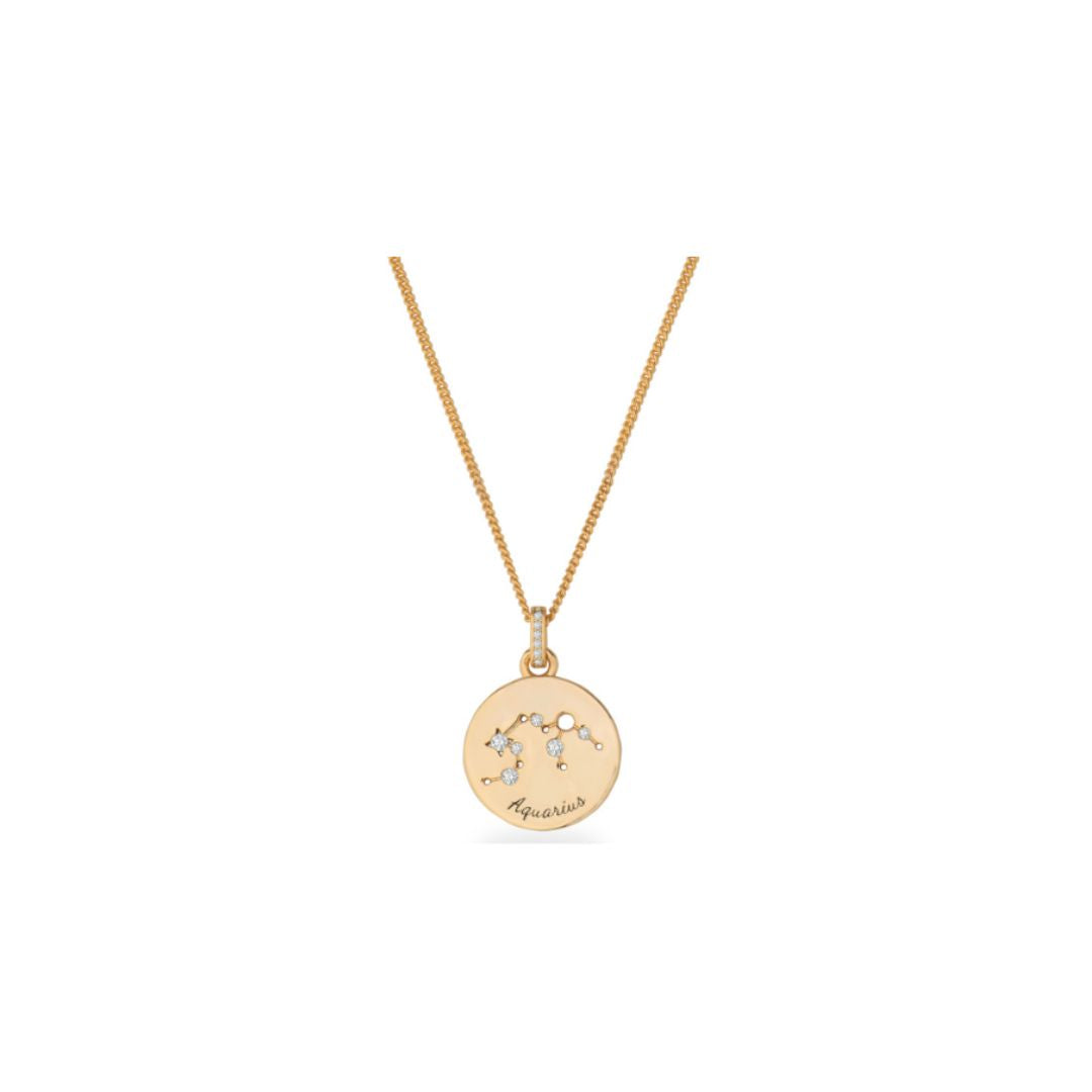 TIPPERARY ZODIAC GOLD PENDANT