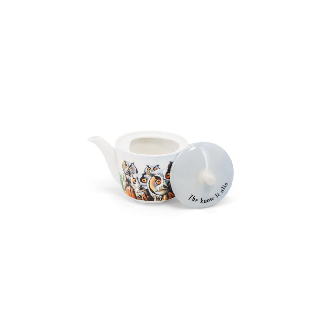 Tipperary Eoin O Connor Beyond the Herd Owl Teapot