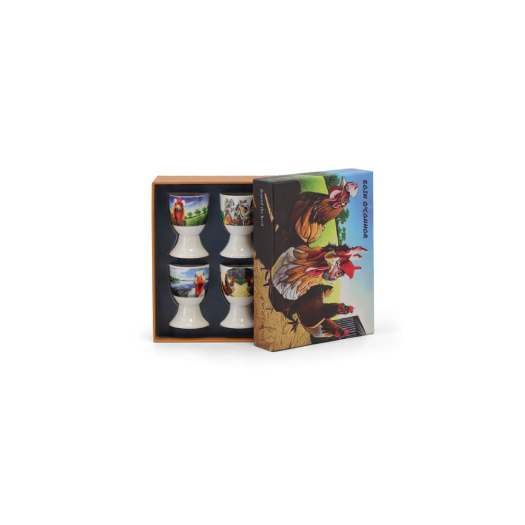 Tipperary Eoin O Connor Beyond the Herd Set of 4 Egg Cups