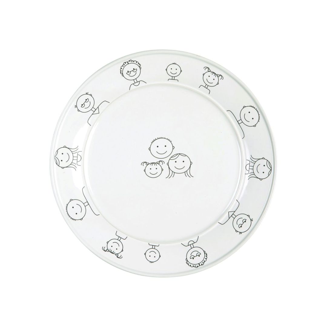 FRIENDS & FAMILY SERVING PLATE