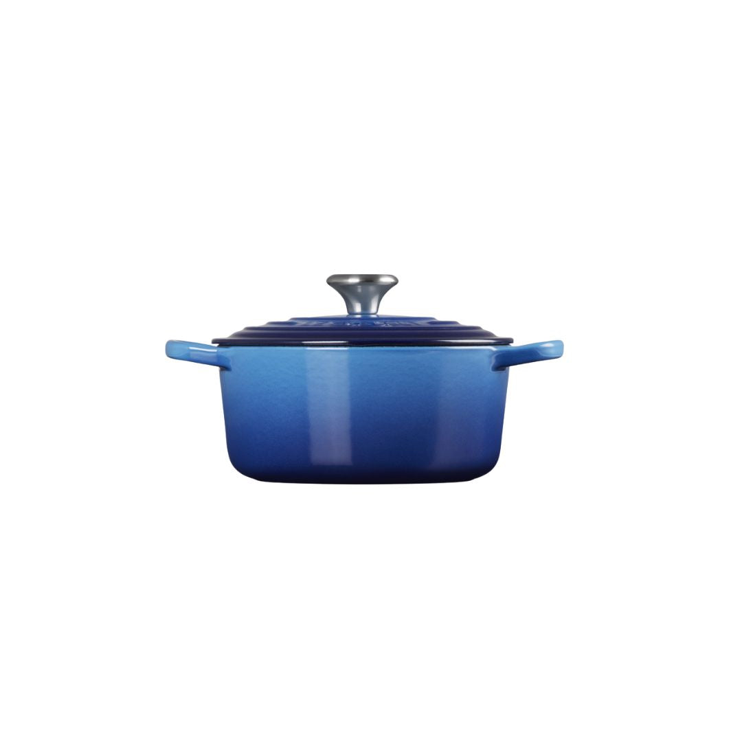 Le Creuset Cast Iron Round Casserole Azure | 18cm