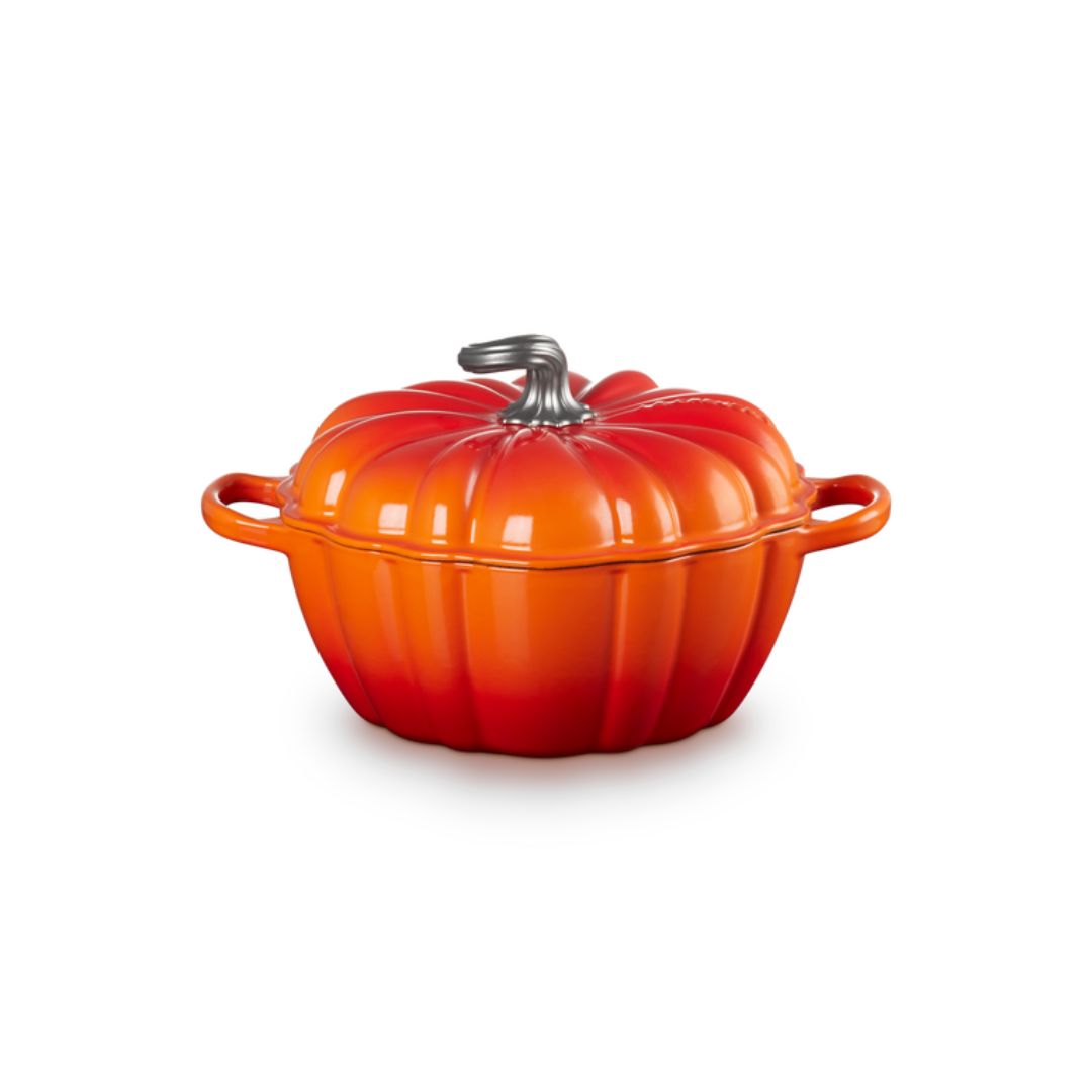 LE CREUSET PUMPKIN CASSEROLE VOLCANIC