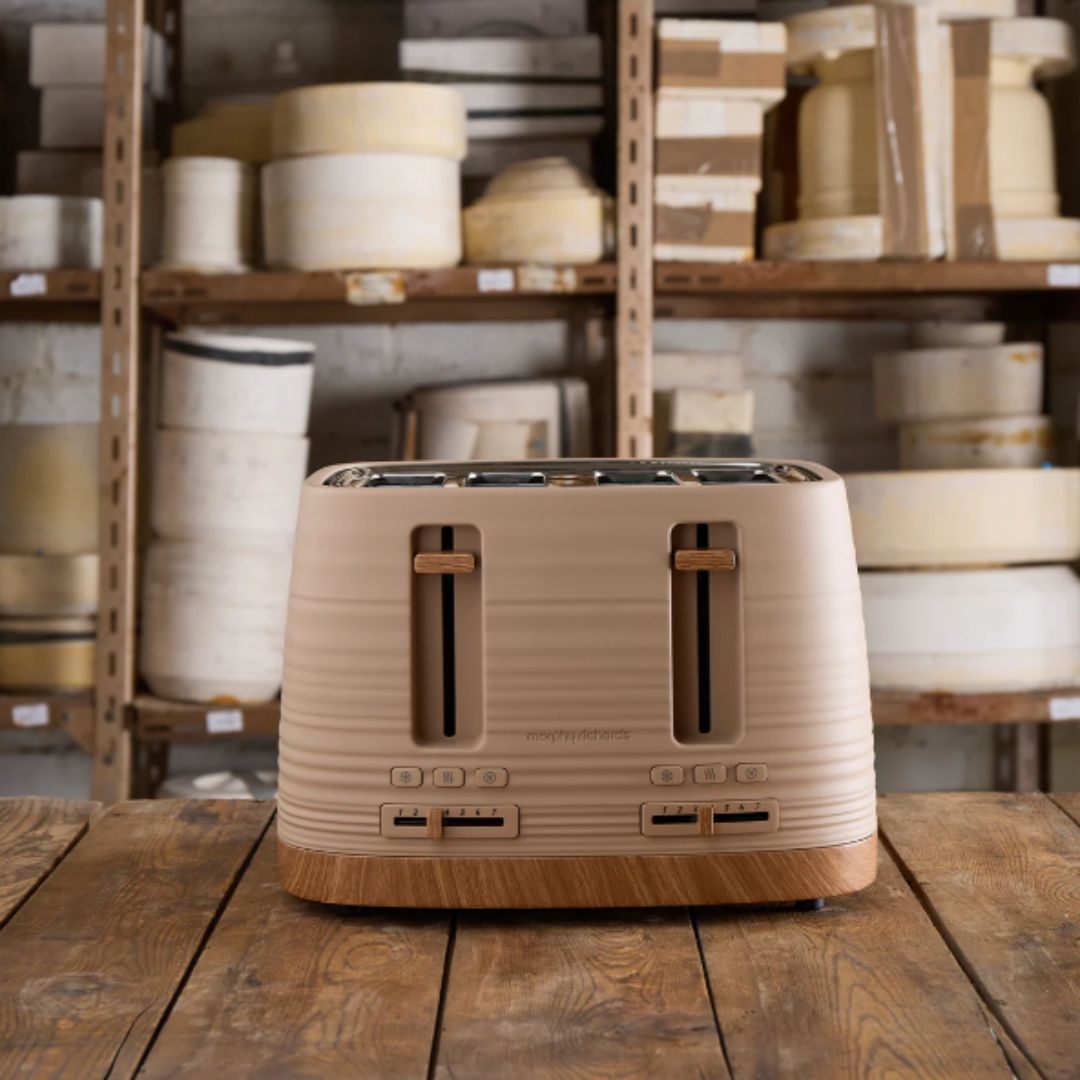 Morphy Richards Clay 4-Slice Brown Toaster | Felspar