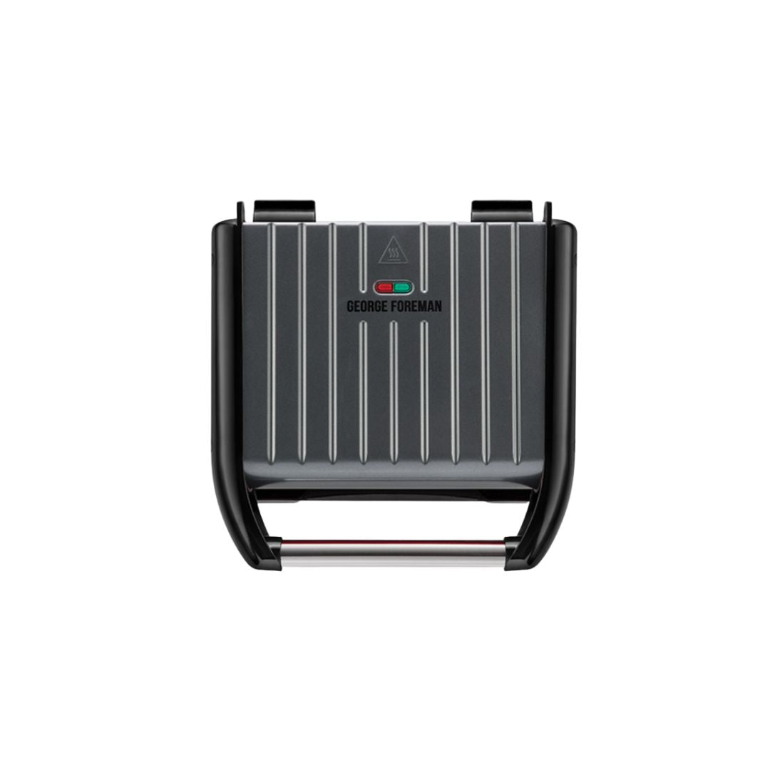 George Foreman Steel Grill Grey Medium | 25041