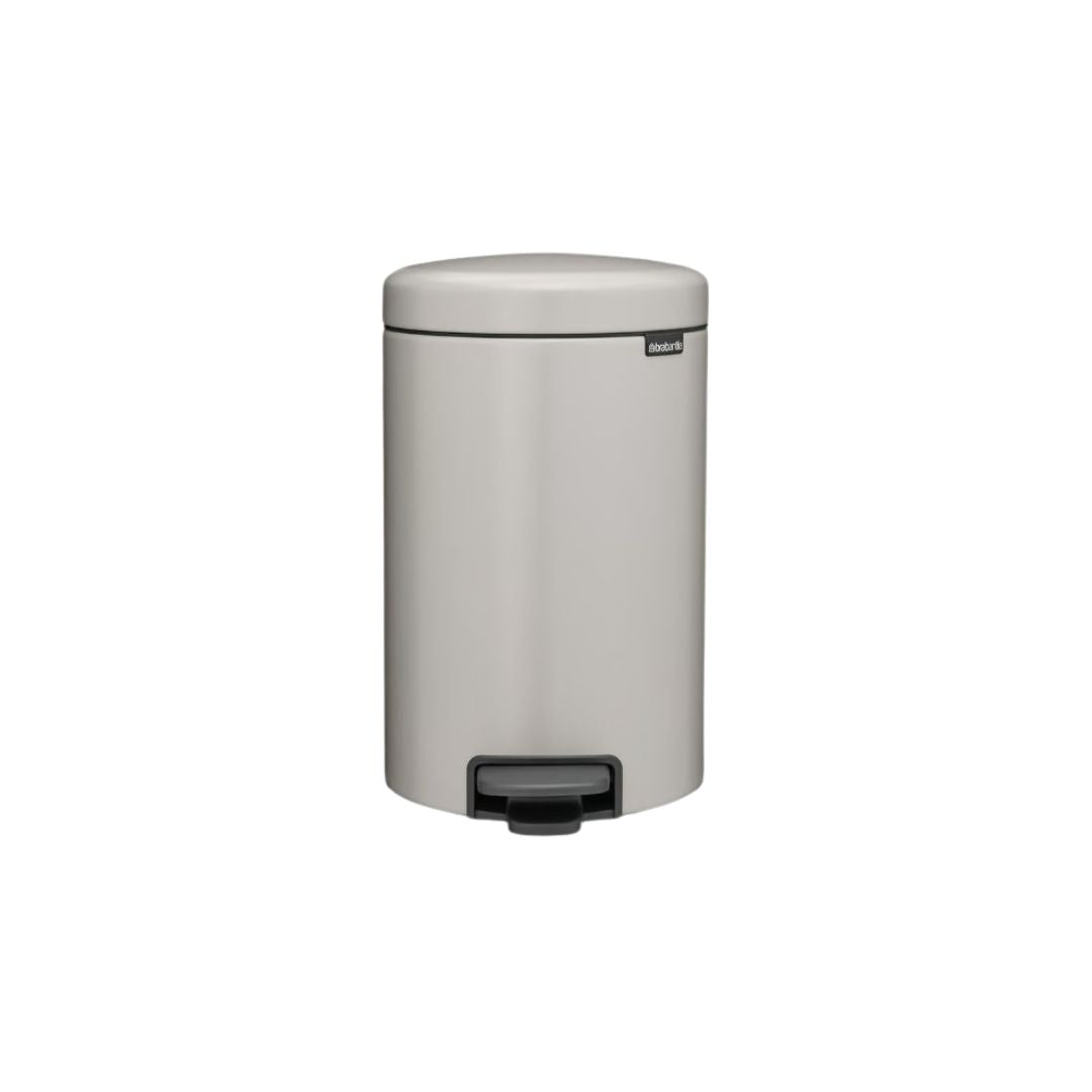 Brabantia NewIcon 12ltr Pedal Bin | Soft Grey