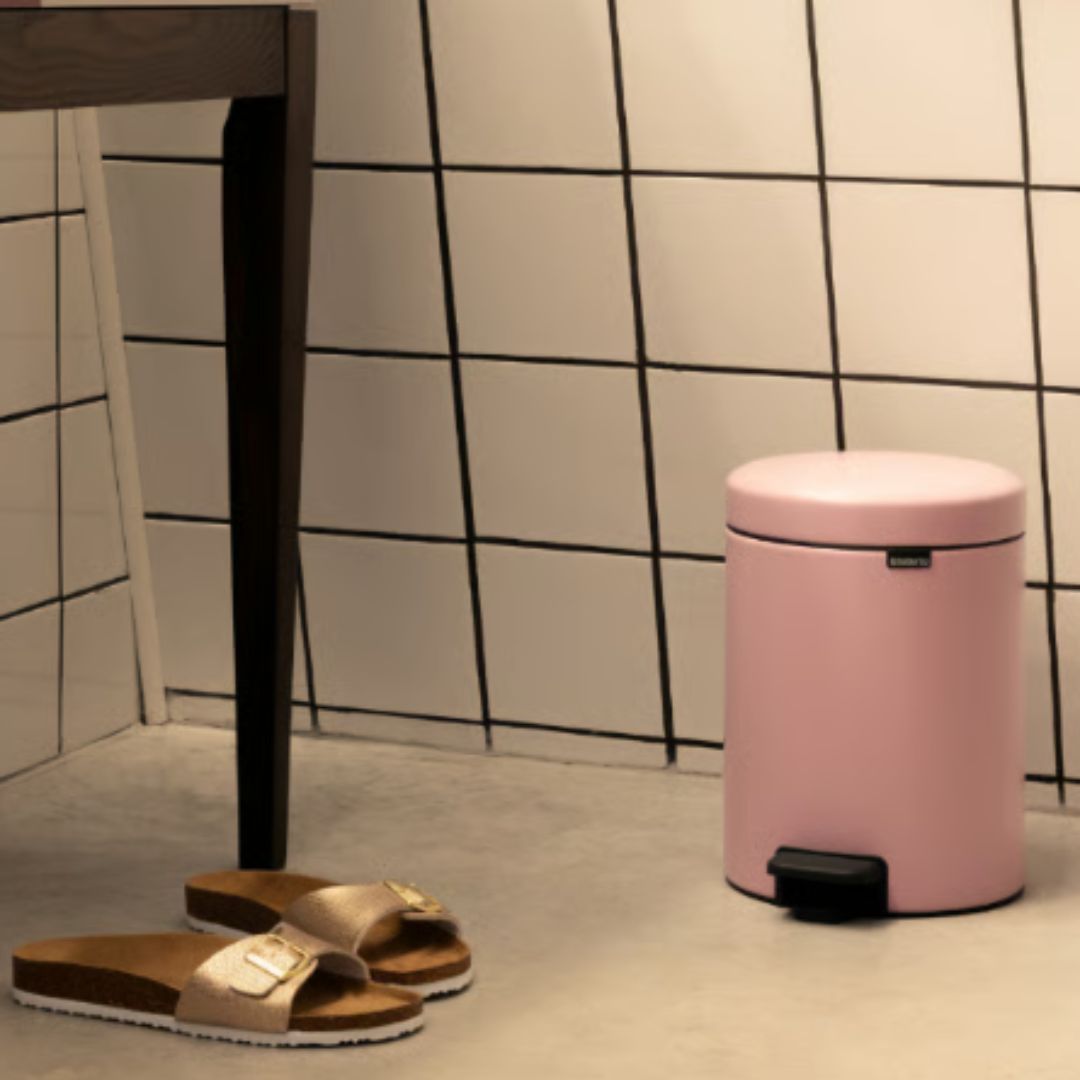 Brabantia NewIcon Pedal Bin | Lilac Pink