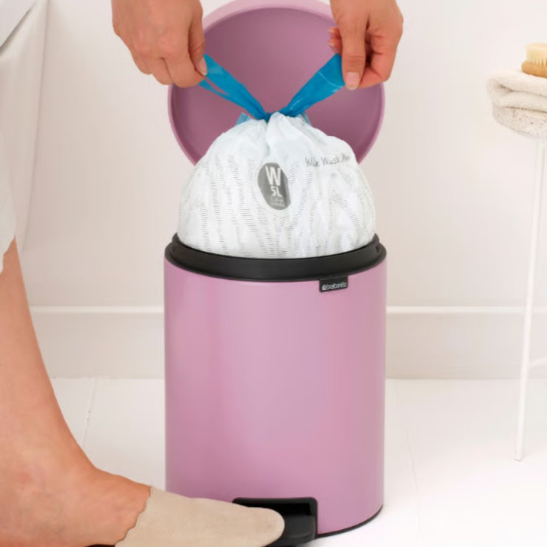 Brabantia NewIcon Pedal Bin | Lilac Pink
