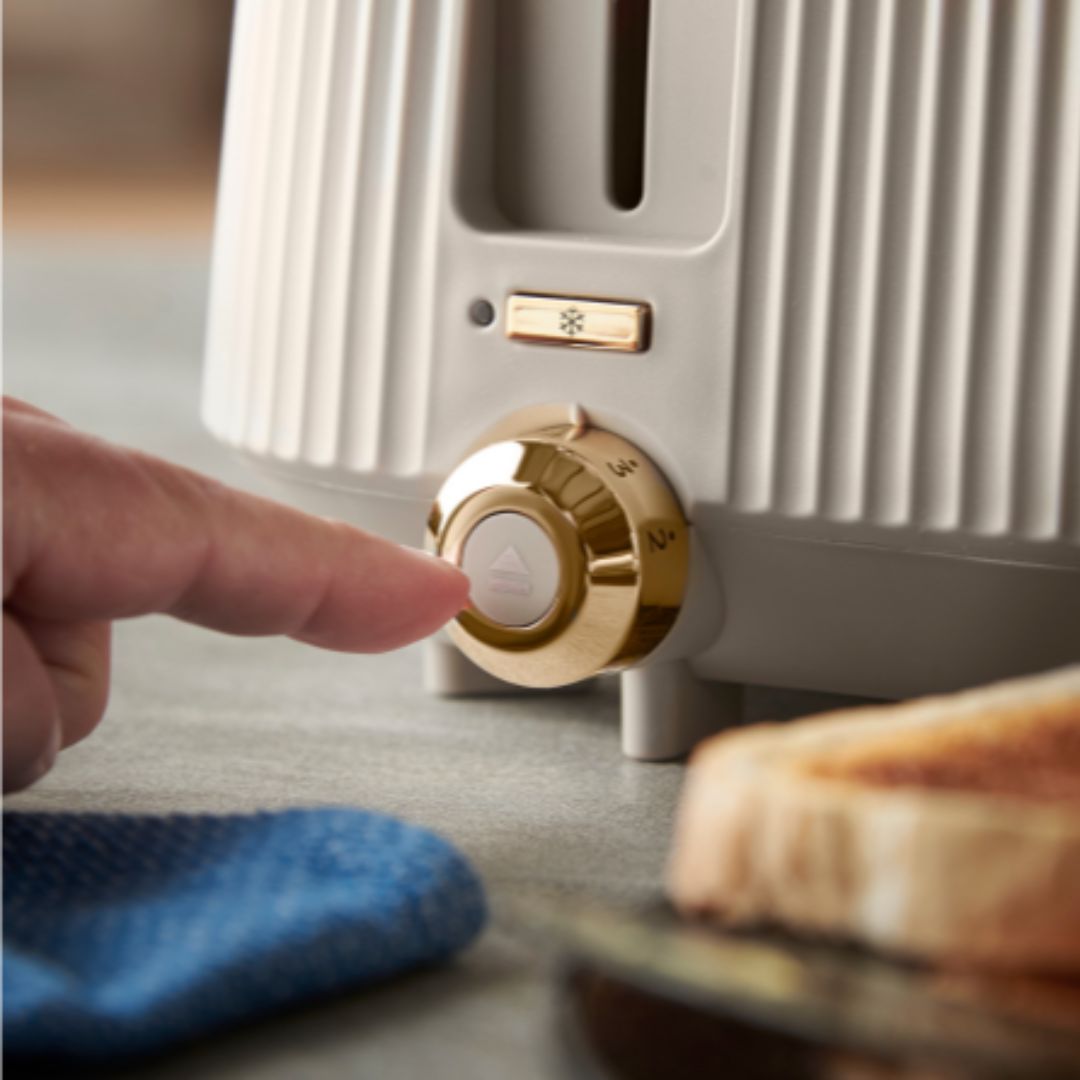 RUSSELL HOBBS BRONTÉ 4 SLICE STONE TOASTER | 26771RH