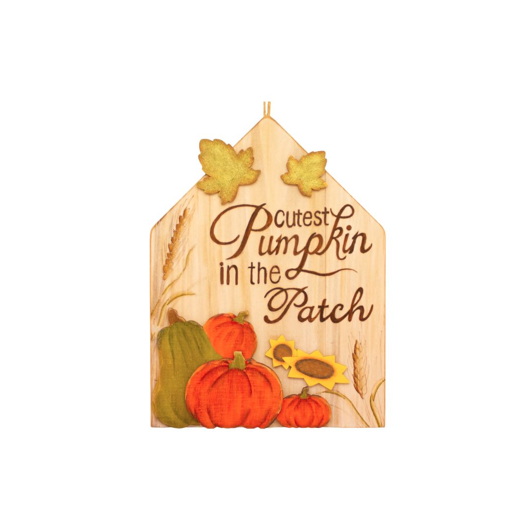 Cutest Pumpkin Wall Hanger