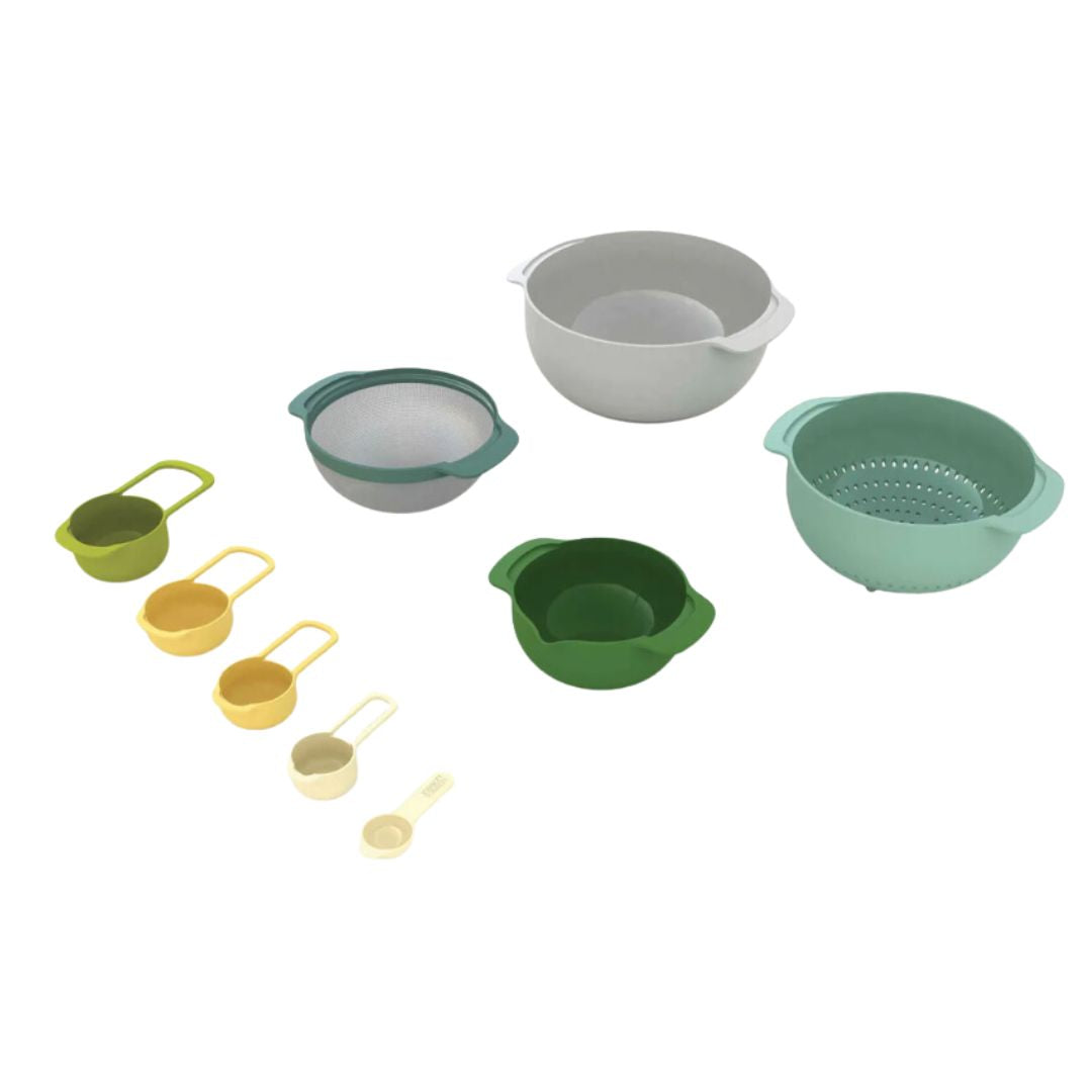 JOSEPH JOSEPH NEST™ 9 PLUS OPAL BOWL SET