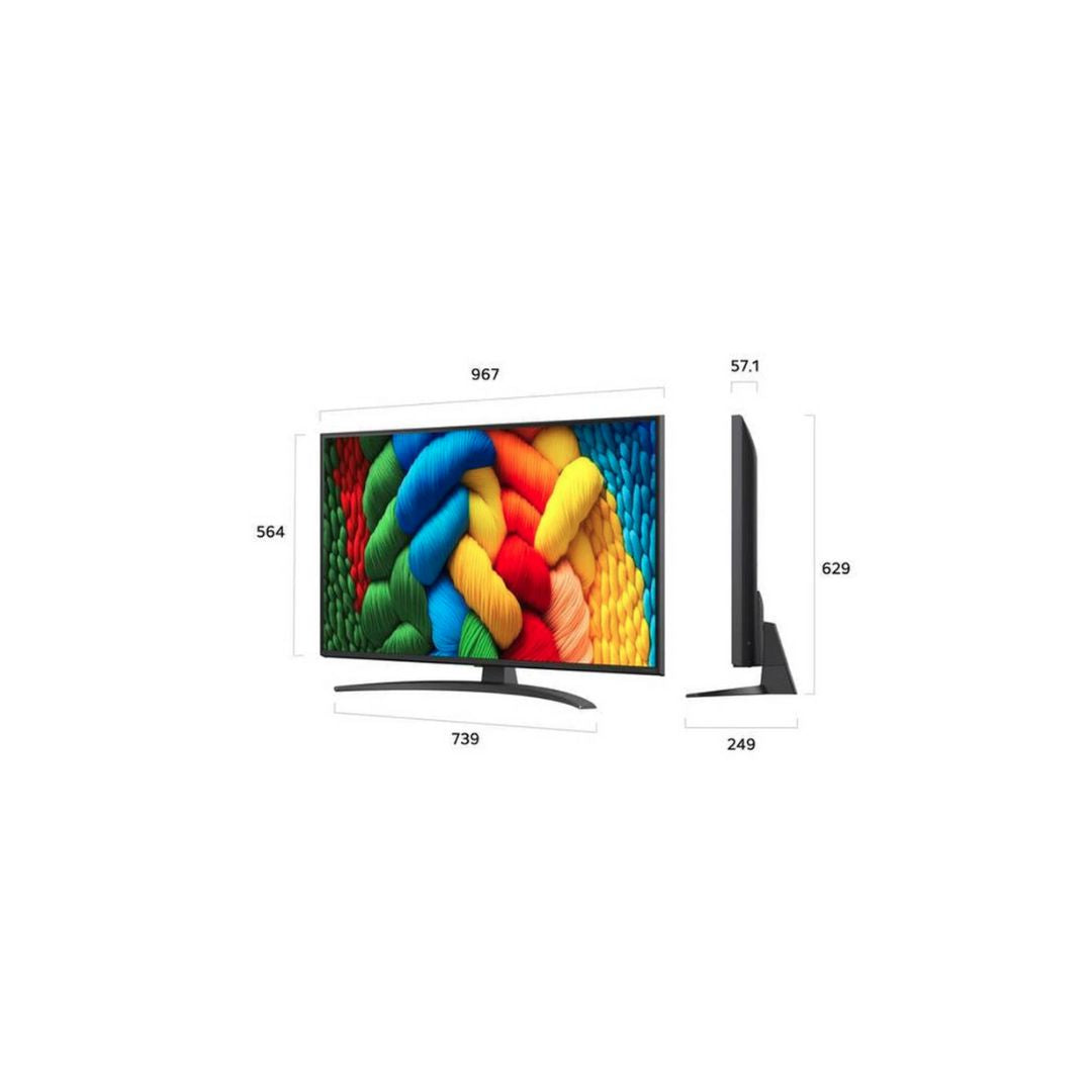 LG 43" NANOCELL 4K WebOS SMART TV | 43NANO81T6AAEK