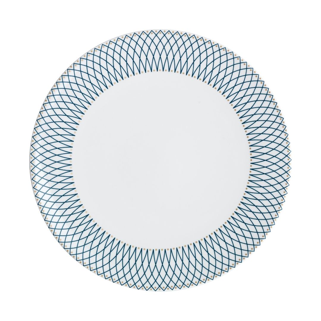 DENBY PORCELAIN MODERN DECO DINNER PLATE