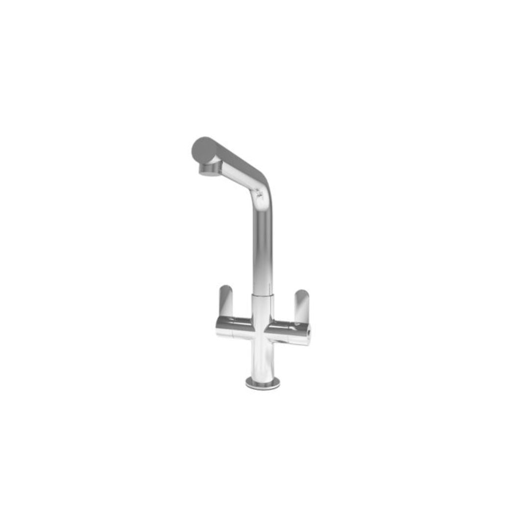 St James Oda Dual Lever Sink Mixer | Chrome
