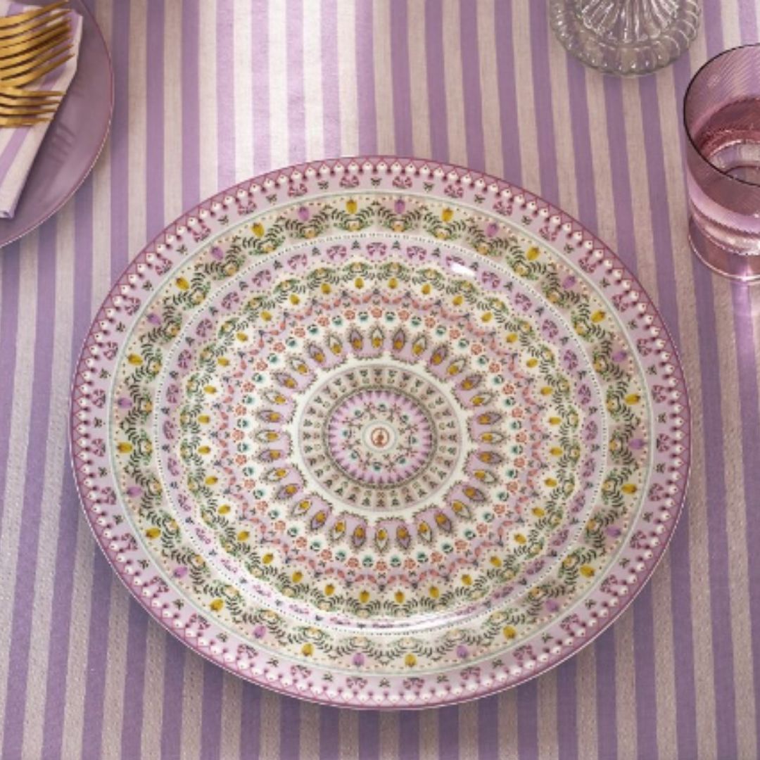 PIP STUDIO LILY & LOTUS UNDERPLATE LILAC 32CM