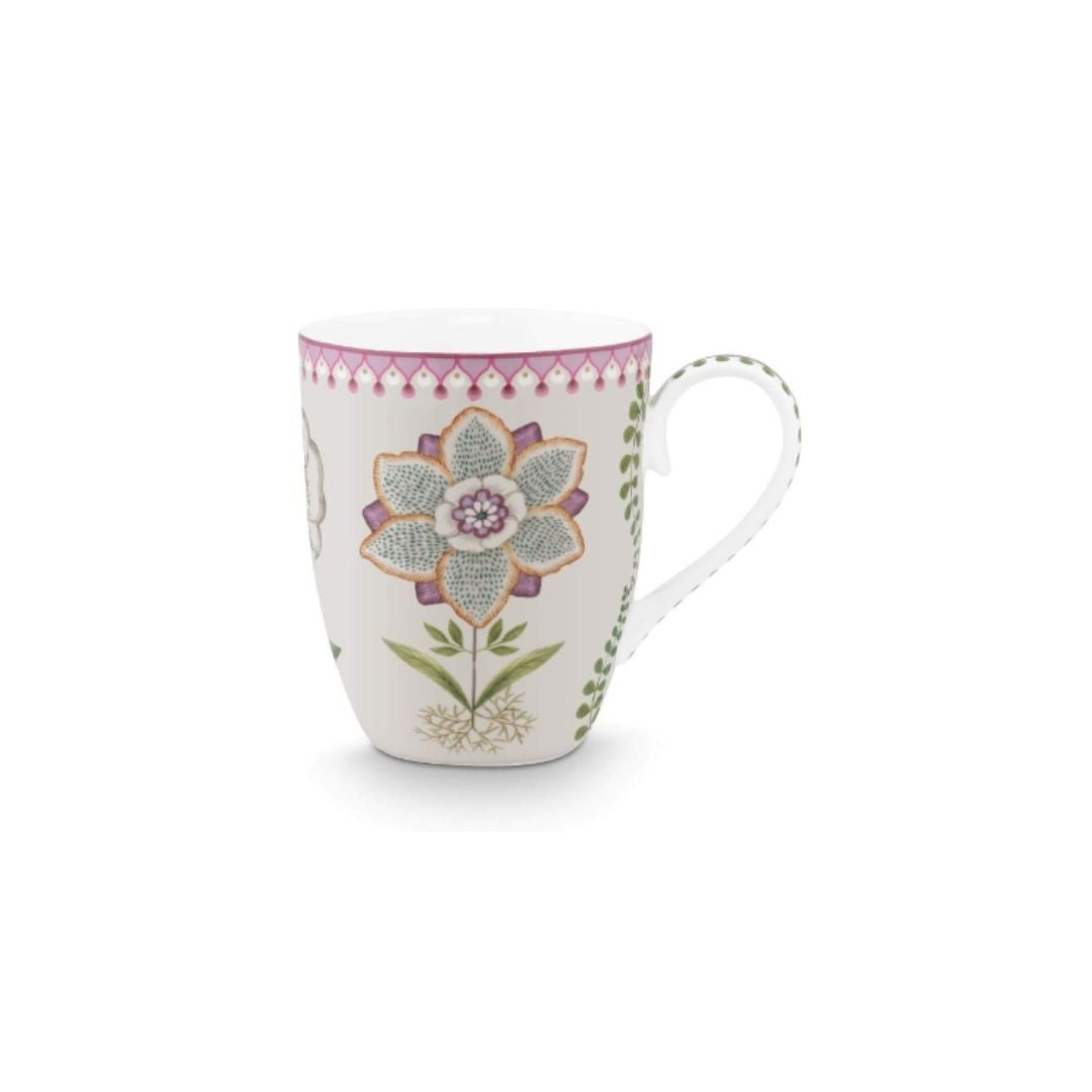 PIP STUDIO LILY & LOTUS MUG LARGE LILAC