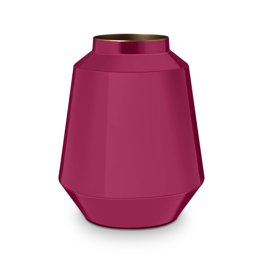 PIP STUDIO PINK METAL VASE