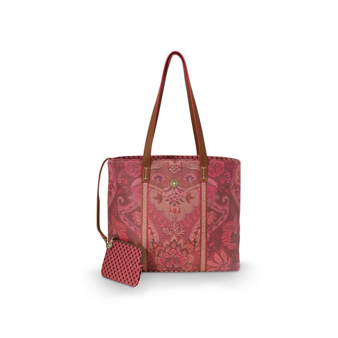 PIP STUDIO MEDIUM SHOPPER KYOTO FESTIVAL DARK PINK
