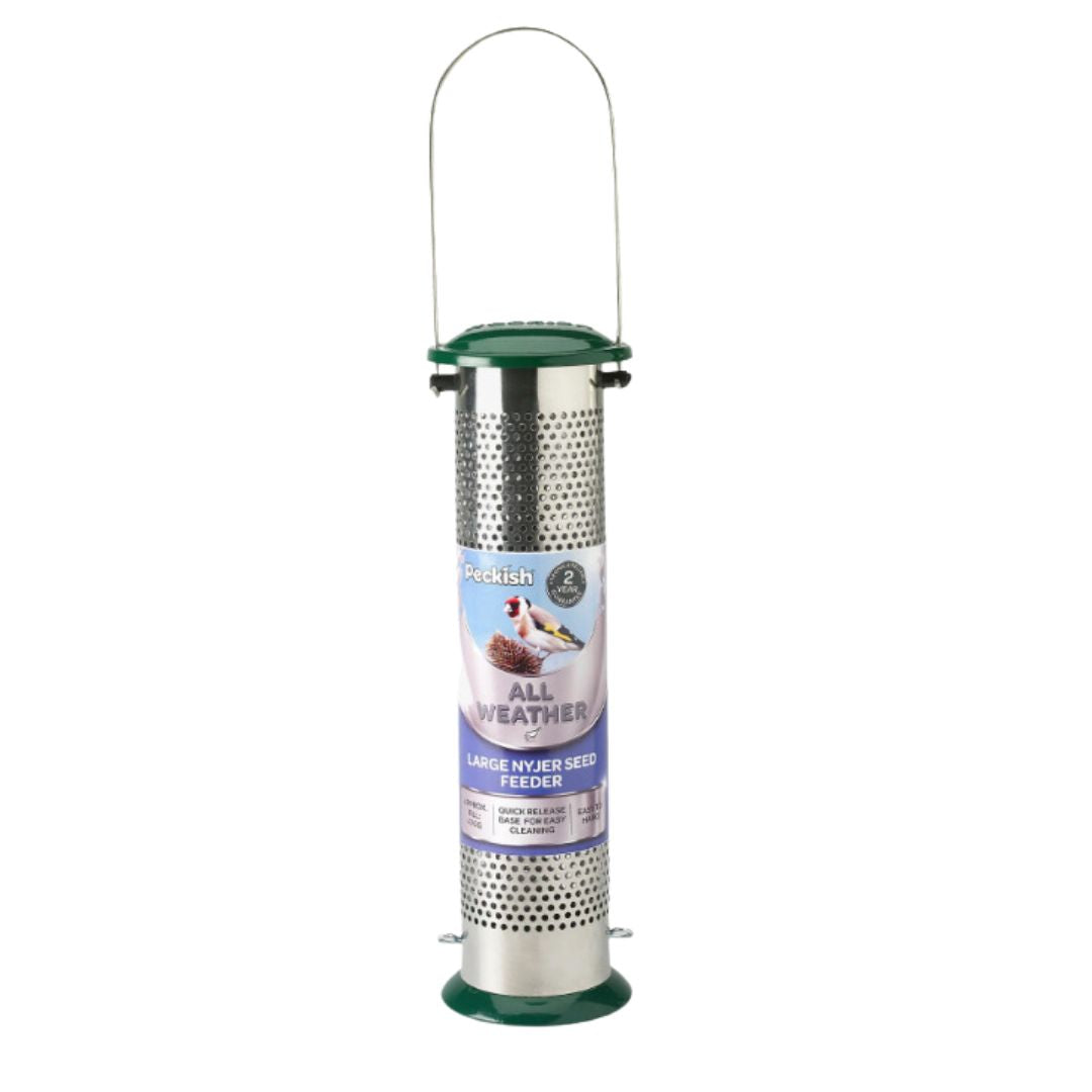 WESTLAND PECKISH ALL WEATHER LARGE NYJER FEEDER