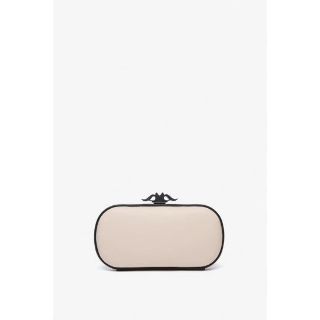 ABBACINO BEIGE PARTY CLUTCH