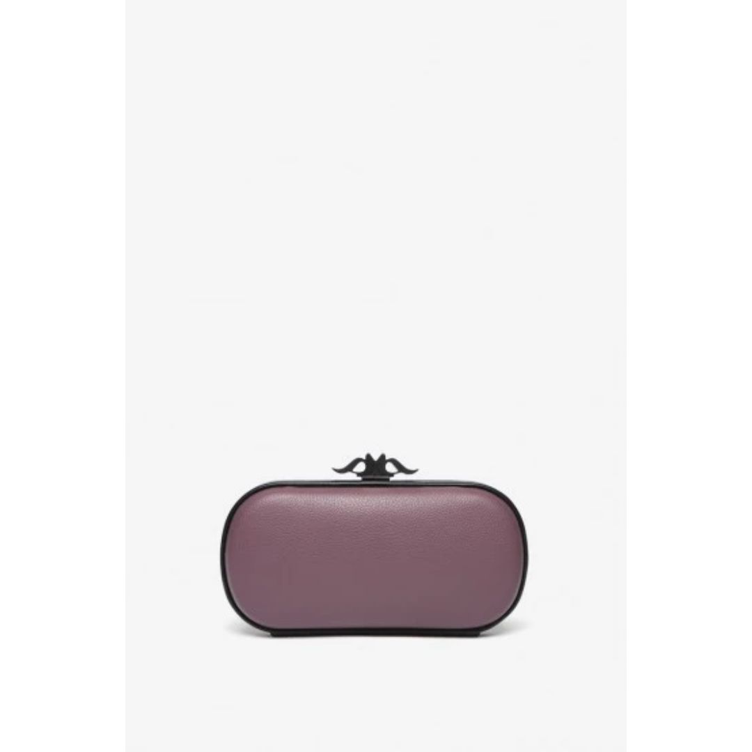ABBACINO PURPLE PARTY CLUTCH