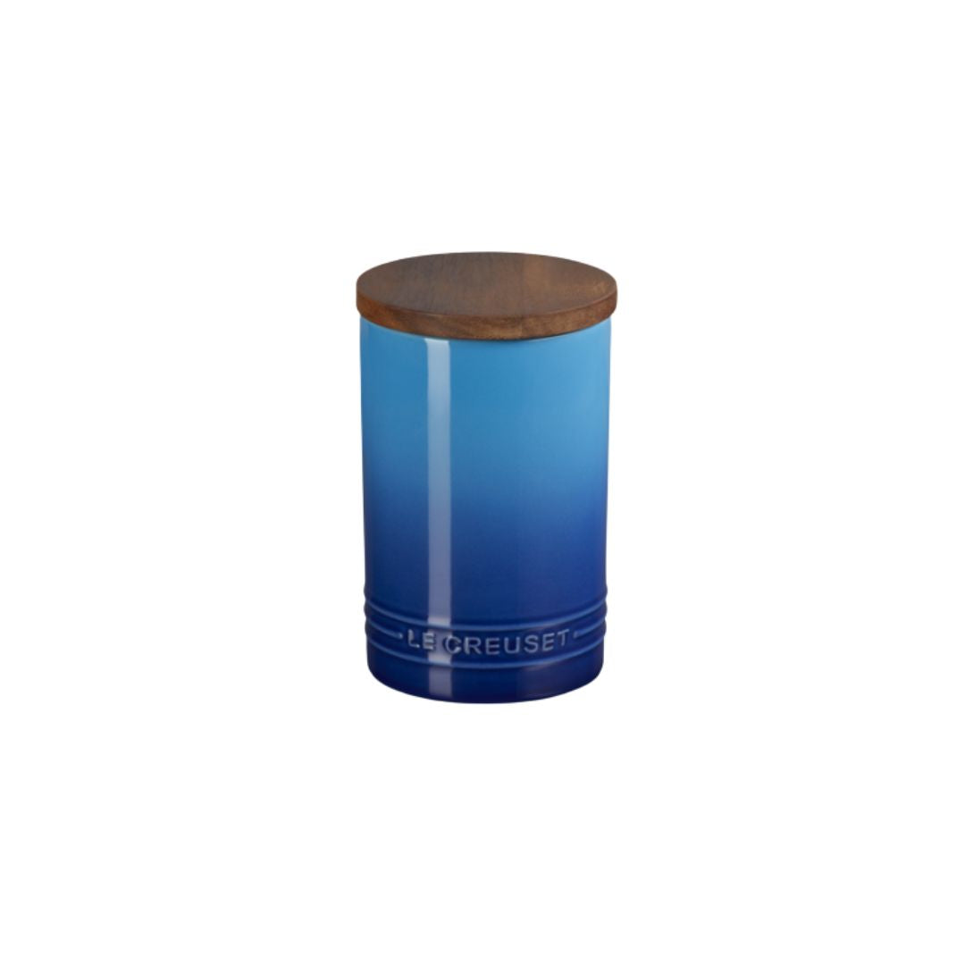 Le Creuset Azure Stoneware Signature Storage Jar