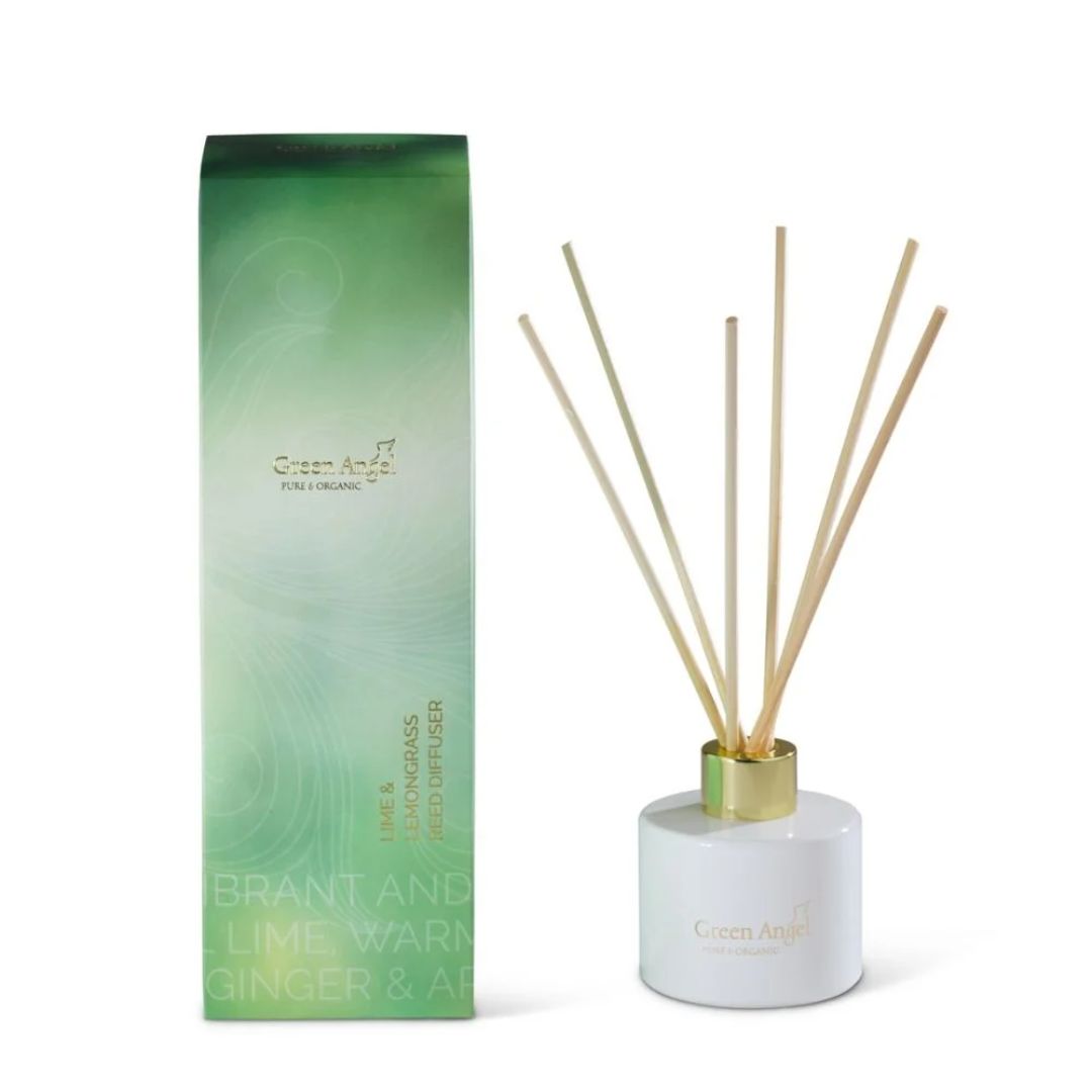 GREEN ANGEL DIFFUSER | LIME & LEMONGRASS