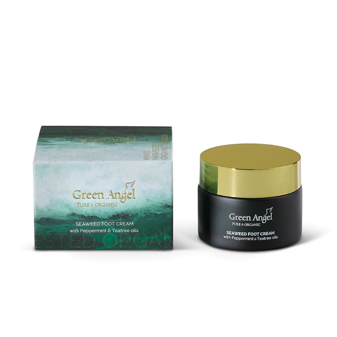 GREEN ANGEL FOOT CREAM | SEAWEED & PEPPERMINT